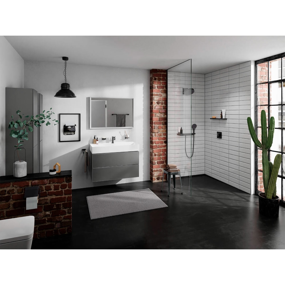 Suport hartie igienica HANSGROHE Addstoris 41753670, negru