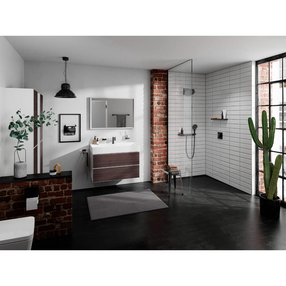 Suport hartie igienica HANSGROHE Addstoris 41753670, negru