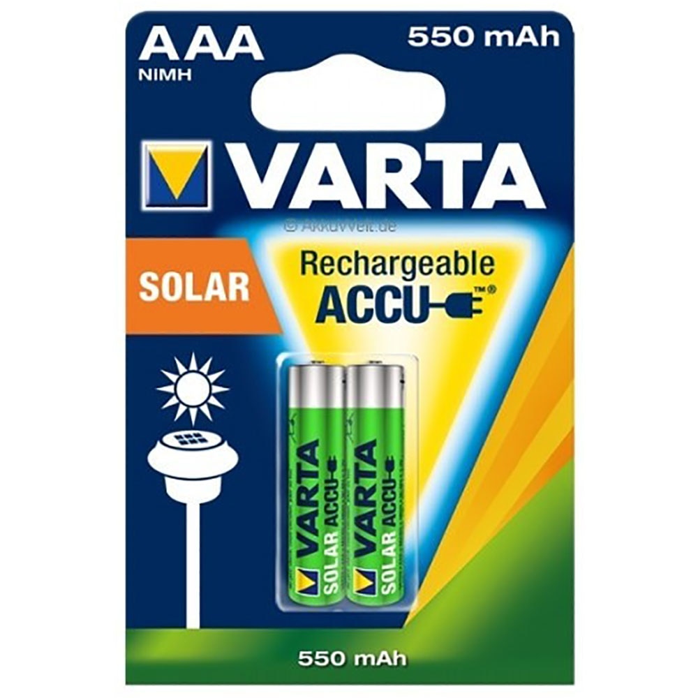 Acumulatori VARTA Solar Longlife, 550mAh, R3, 2 bucati