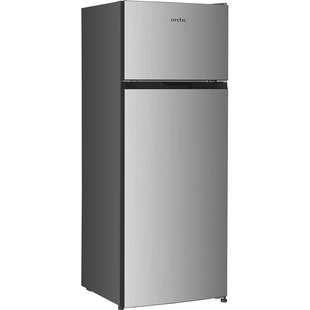 Frigider cu doua usi ARCTIC AD54206M40SS, 206 l, H 143 cm, Clasa E, argintiu