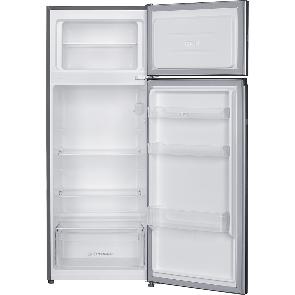 Frigider cu doua usi ARCTIC AD54206M40SS, 206 l, H 143 cm, Clasa E, argintiu