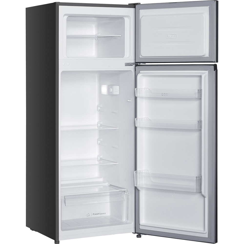 Frigider cu doua usi ARCTIC AD54206M40SS, 206 l, H 143 cm, Clasa E, argintiu