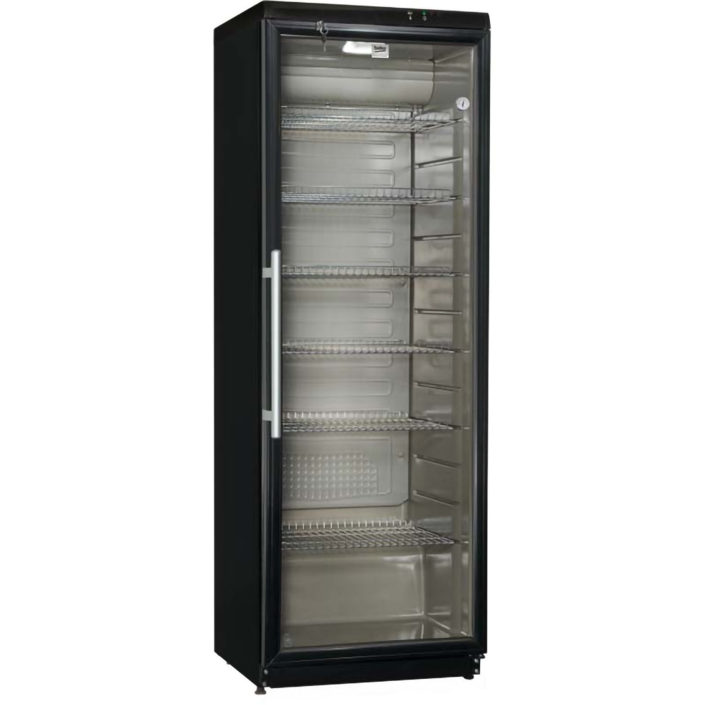 Vitrina frigorifica BEKO PROFESSIONAL ADN 203B BP, 320 l, H 173 cm, Clasa D, negru