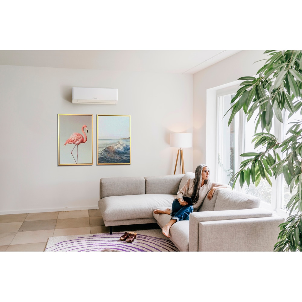 Aer conditionat BOSCH Climate 7000I, 9000 BTU, A+++/A+++, Inverter, Functie Incalzire, alb