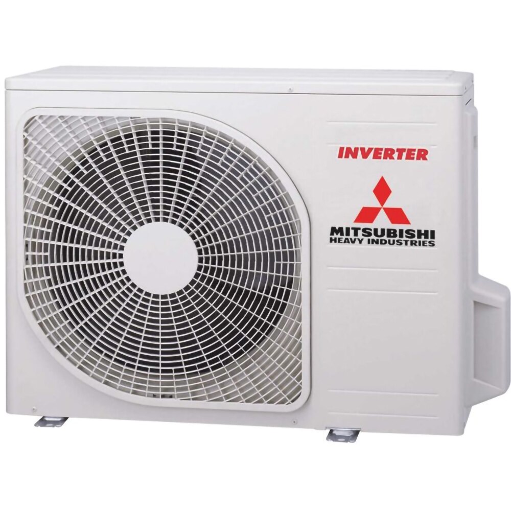 Aer conditionat MITSUBISHI HEAVY Harukaze Black&White SRK25ZS-WFB SRC25ZS-W2, 9000 BTU, A+++/A++, Inverter, Functie incalzire, Wi-Fi, negru-alb