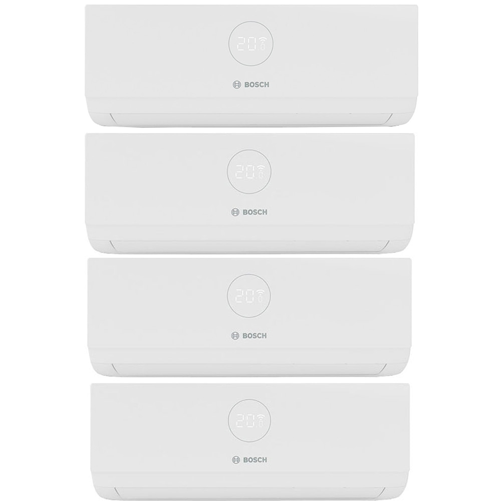 Sistem aer conditionat pentru 4 incaperi BOSCH 36I3, 3 x 9000BTU/1 x 12000BTU, A++/A+, Inverter, Afisaj, alb