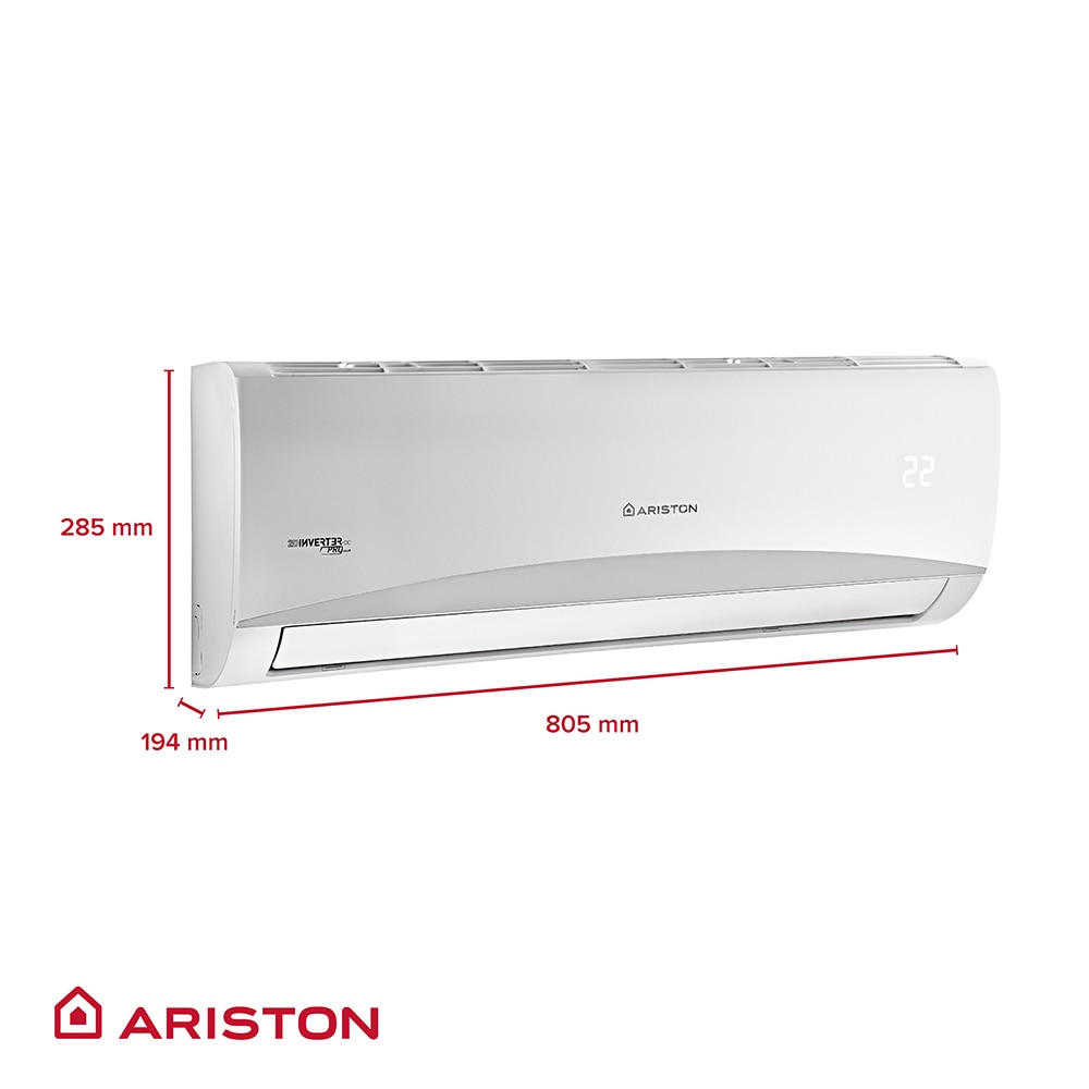 Aer conditionat ARISTON Prios, 9000BTU, A++/A+, Wi-Fi , Functie Incalzire, Inverter, alb