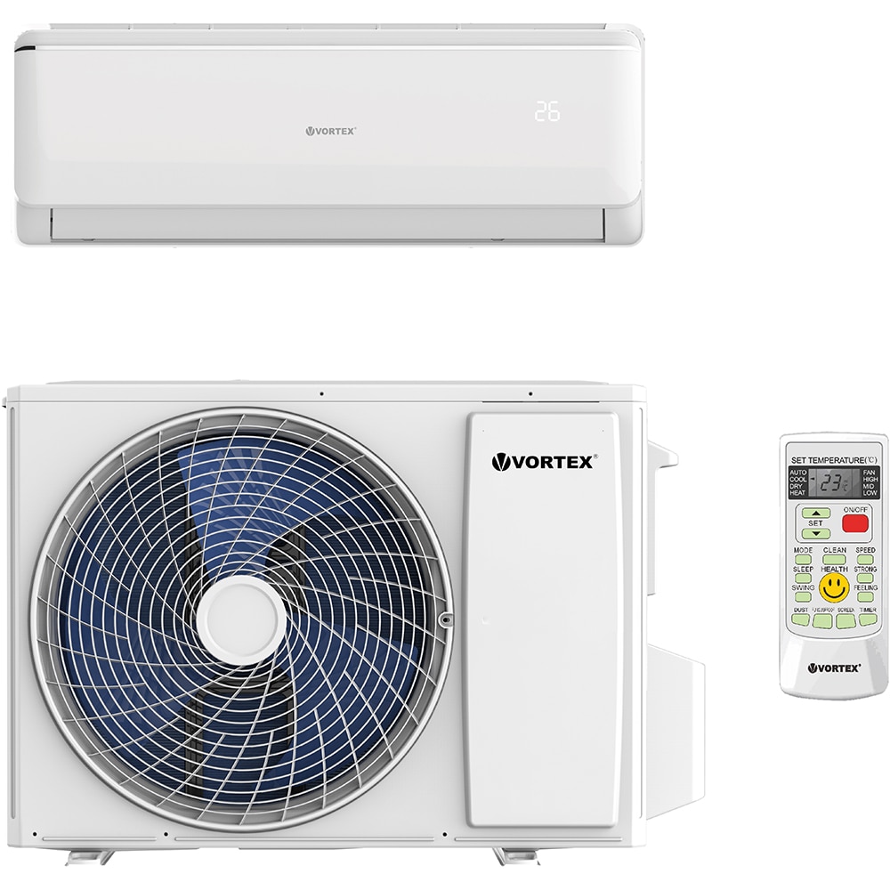 Aer conditionat VORTEX VAI1223FFWR, 12000 BTU, A++/A+, Wi-Fi Ready, Inverter, Functie incalzire, Dezumidificare, iFeel, kit instalare inclus, alb