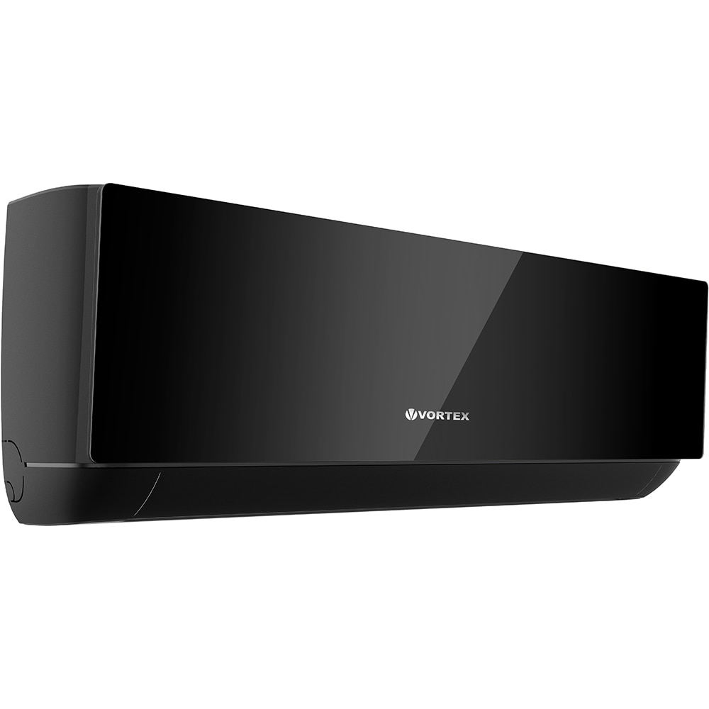 Aer conditionat VORTEX VAI1225JPW, 12000 BTU, A++/A+, Functie incalzire, Inverter, Dezumidificare, iFeel, Wi-Fi, kit instalare inclus, negru