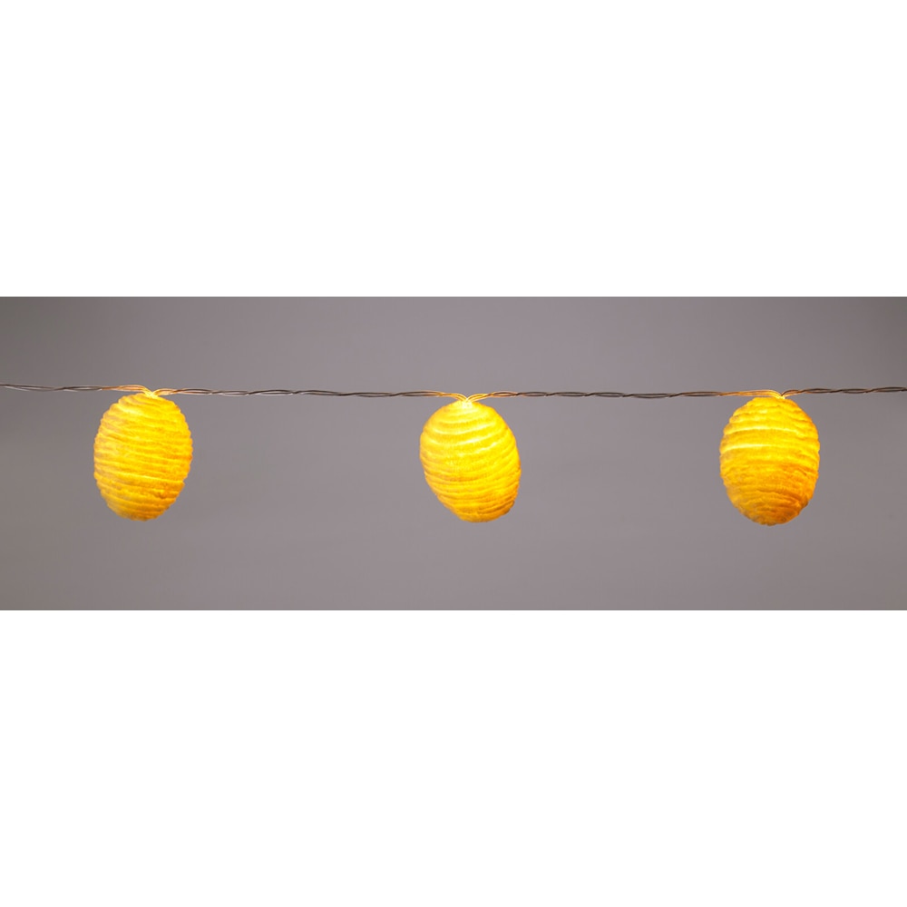 Ghirlanda luminoasa paste, 10 leduri, alb cald