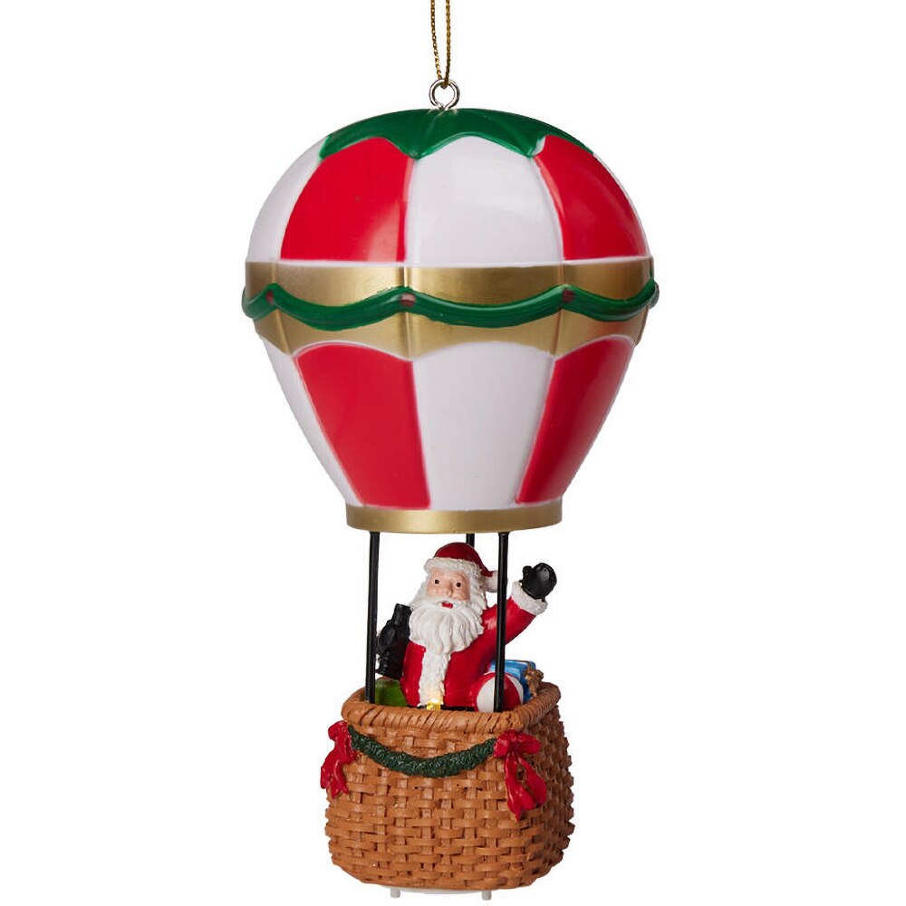 Decoratiune masa Balon, LED, 8.7 x 8.7 x 16.9 cm, multicolor