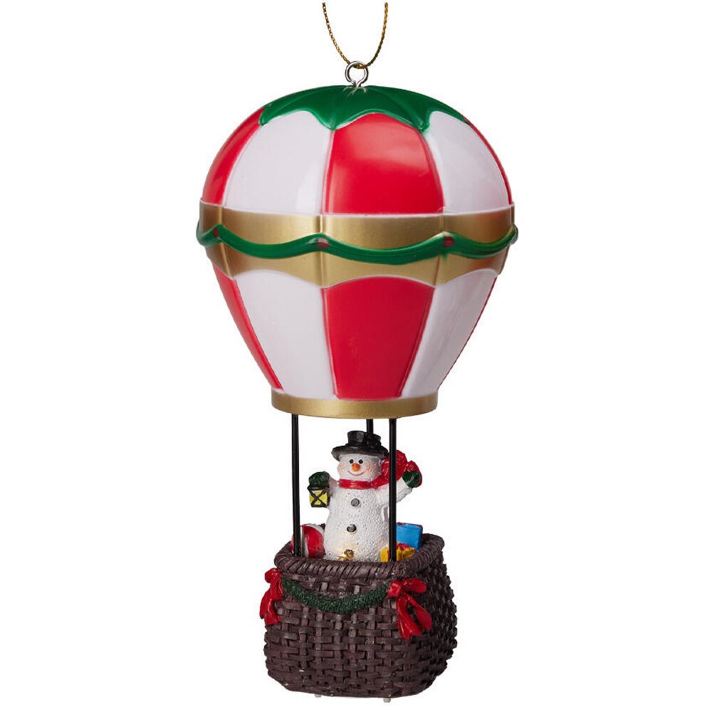 Decoratiune masa Balon, LED, 8.7 x 8.7 x 16.9 cm, multicolor