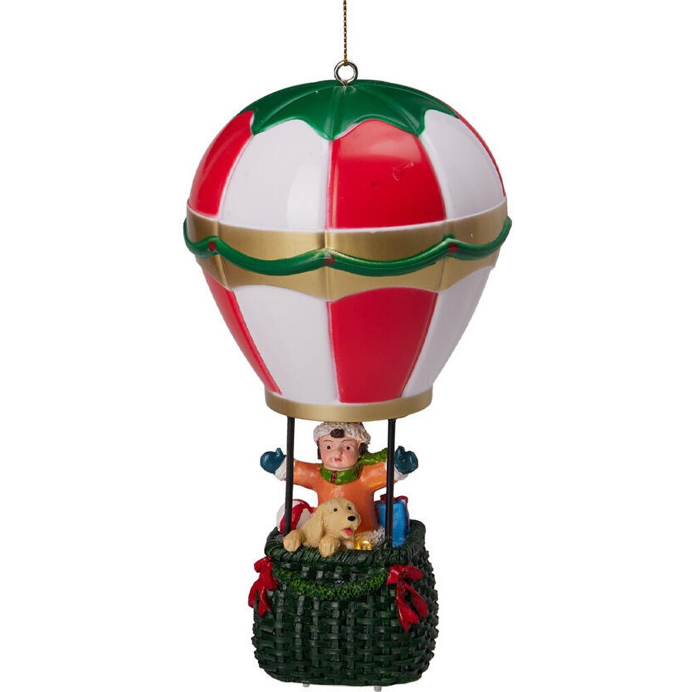 Decoratiune masa Balon, LED, 8.7 x 8.7 x 16.9 cm, multicolor