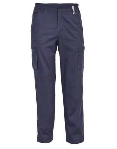 Pantaloni cu buzunare multifunctionale, marime 52, albastru  Alzira