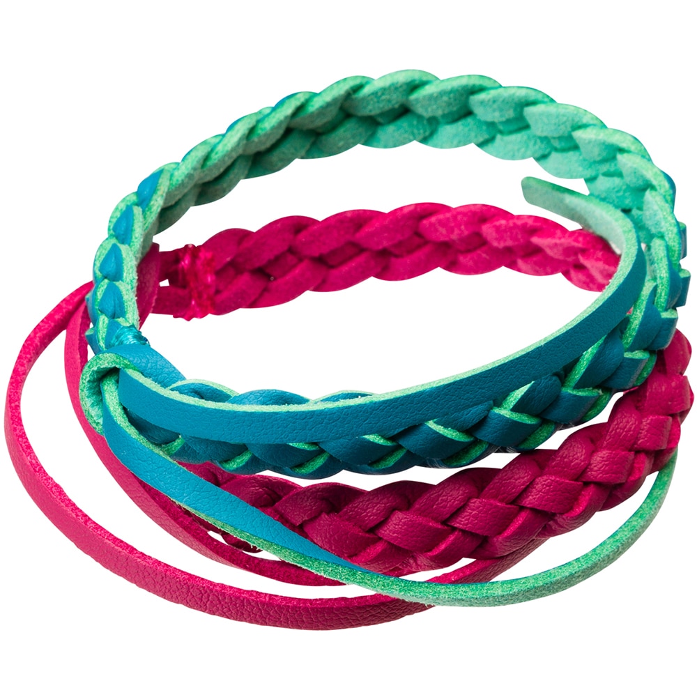 Bratara aromatica din piele anti tantari, 2 bucati