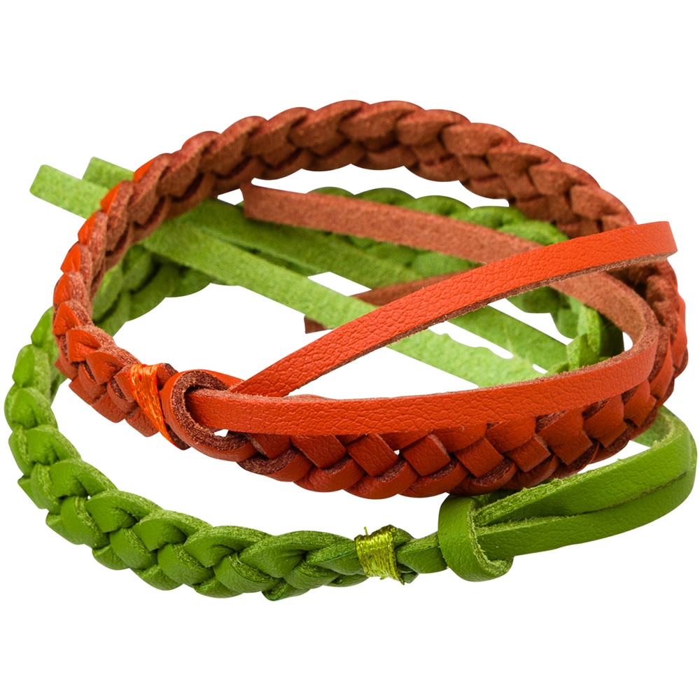 Bratara aromatica din piele anti tantari, 2 bucati