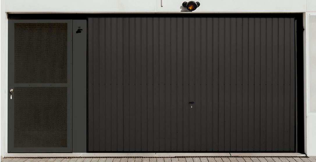 Usa garaj Manuala, Basculanta, Gri, 300 x 212.5  Maguisa