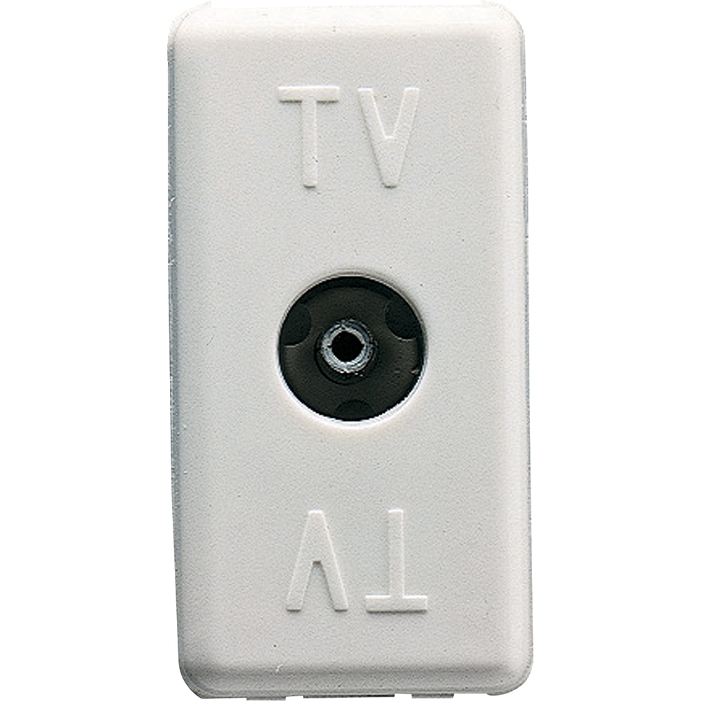 Priza TV GEWISS GW20228, IP20, alb