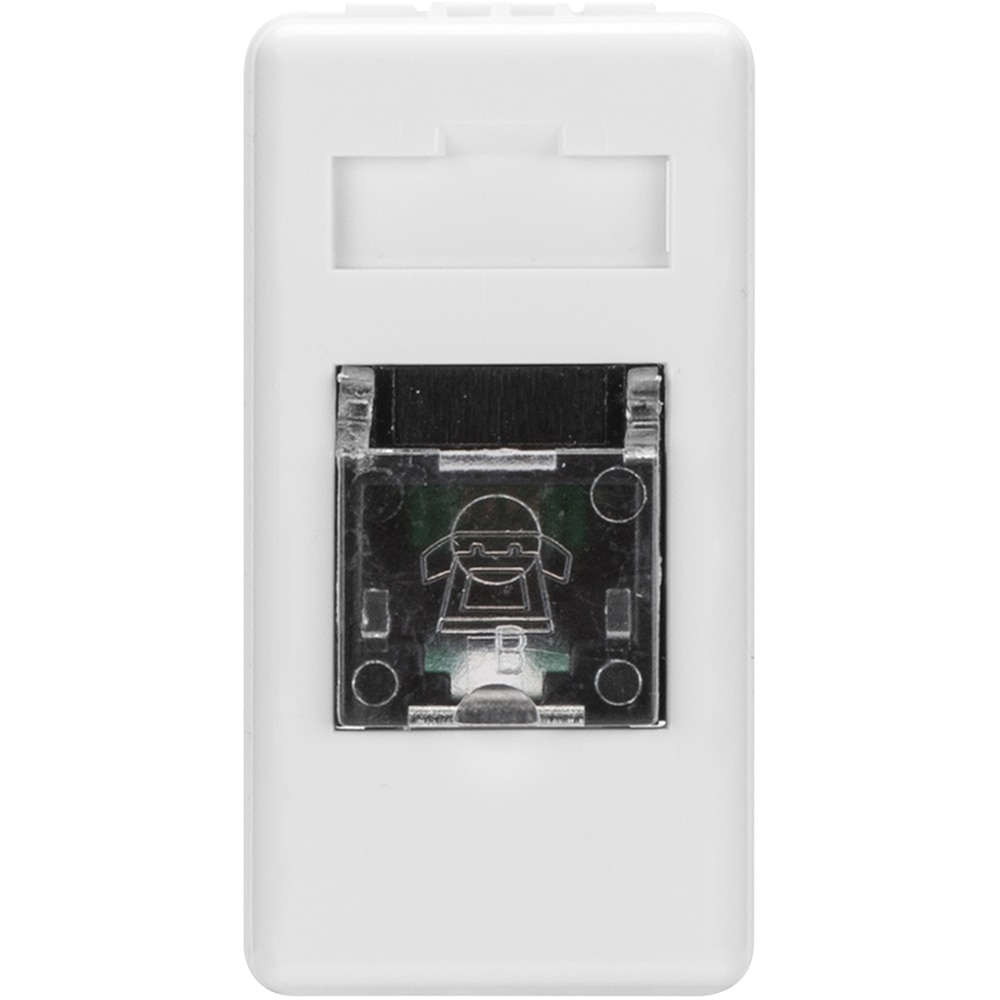 PRIZA TELEFON GEWISS GW20251, IP20, alb