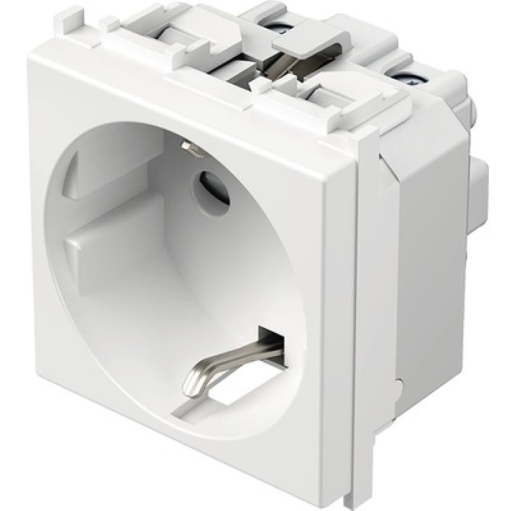 Priza GEWISS GW20265, IP20, 16A, 250V, alb