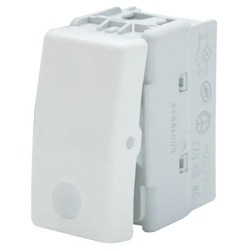 Intrerupator GEWISS GW20572, 16A, alb