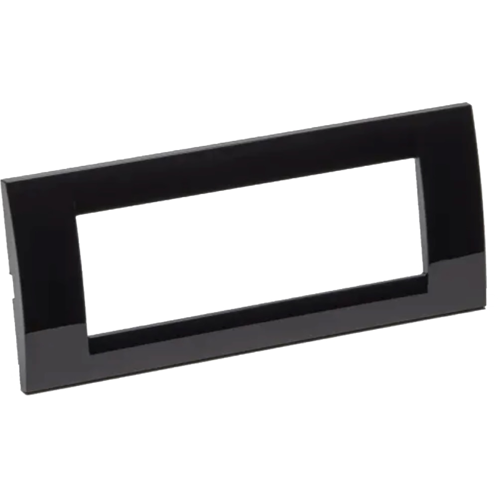 Rama GEWISS GW22116, 6 posturi, IP55, negru