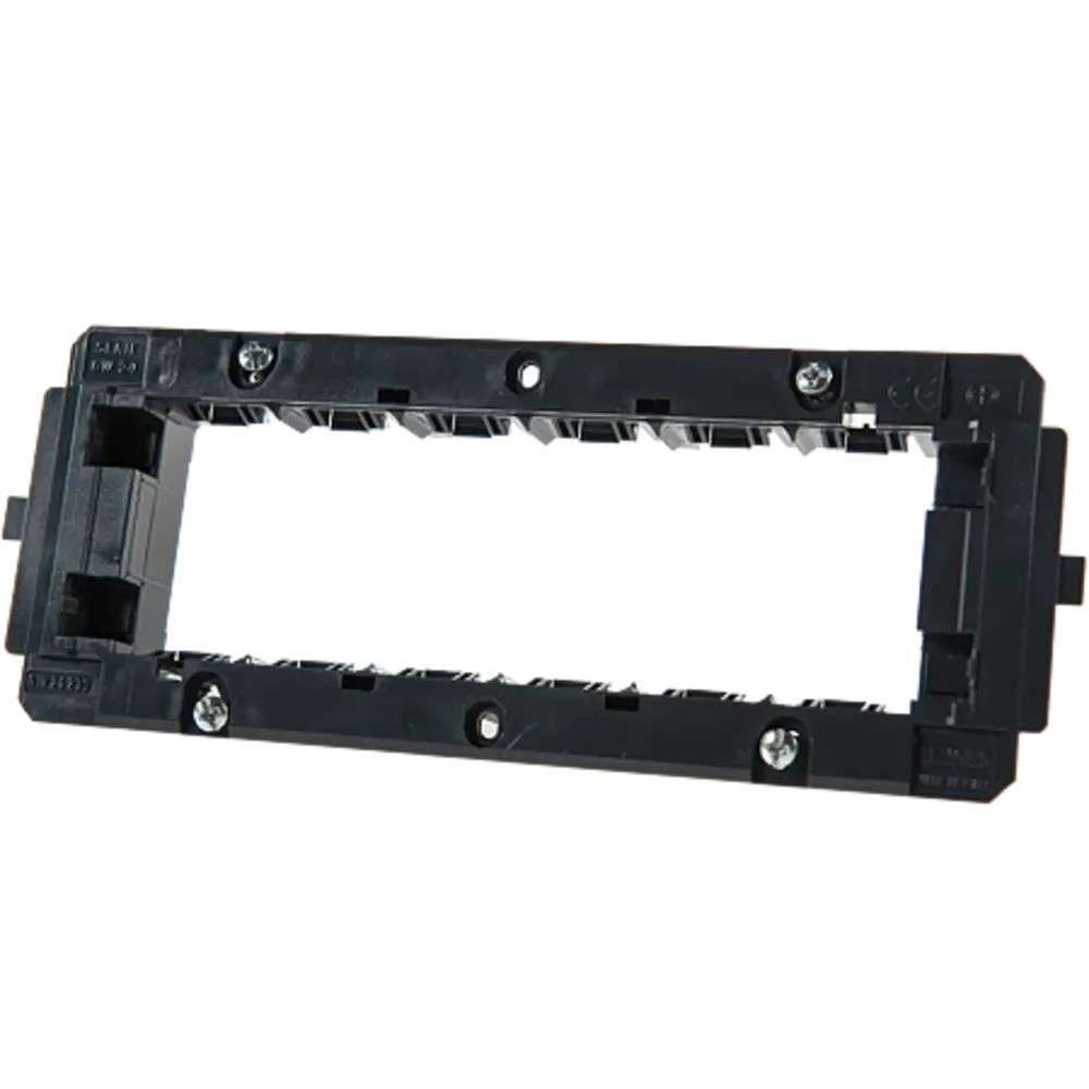 Rama suport GEWISS GW24230, 6 posturi, negru