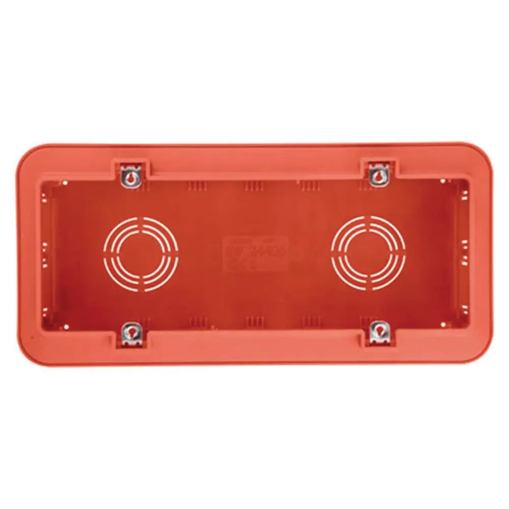 Doza GEWISS GW24403, 3 posturi, IP20, caramiziu