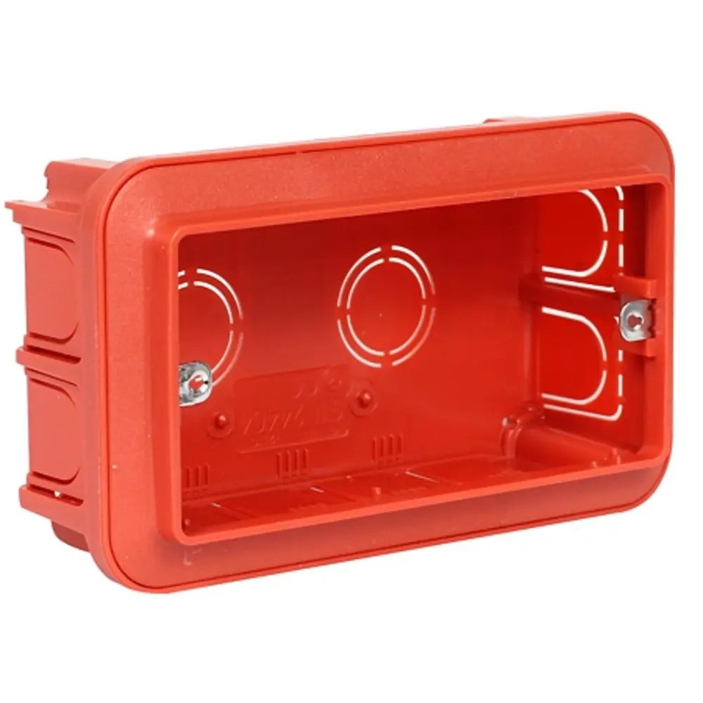 Doza GEWISS GW24404, 4 posturi, IP20, caramiziu