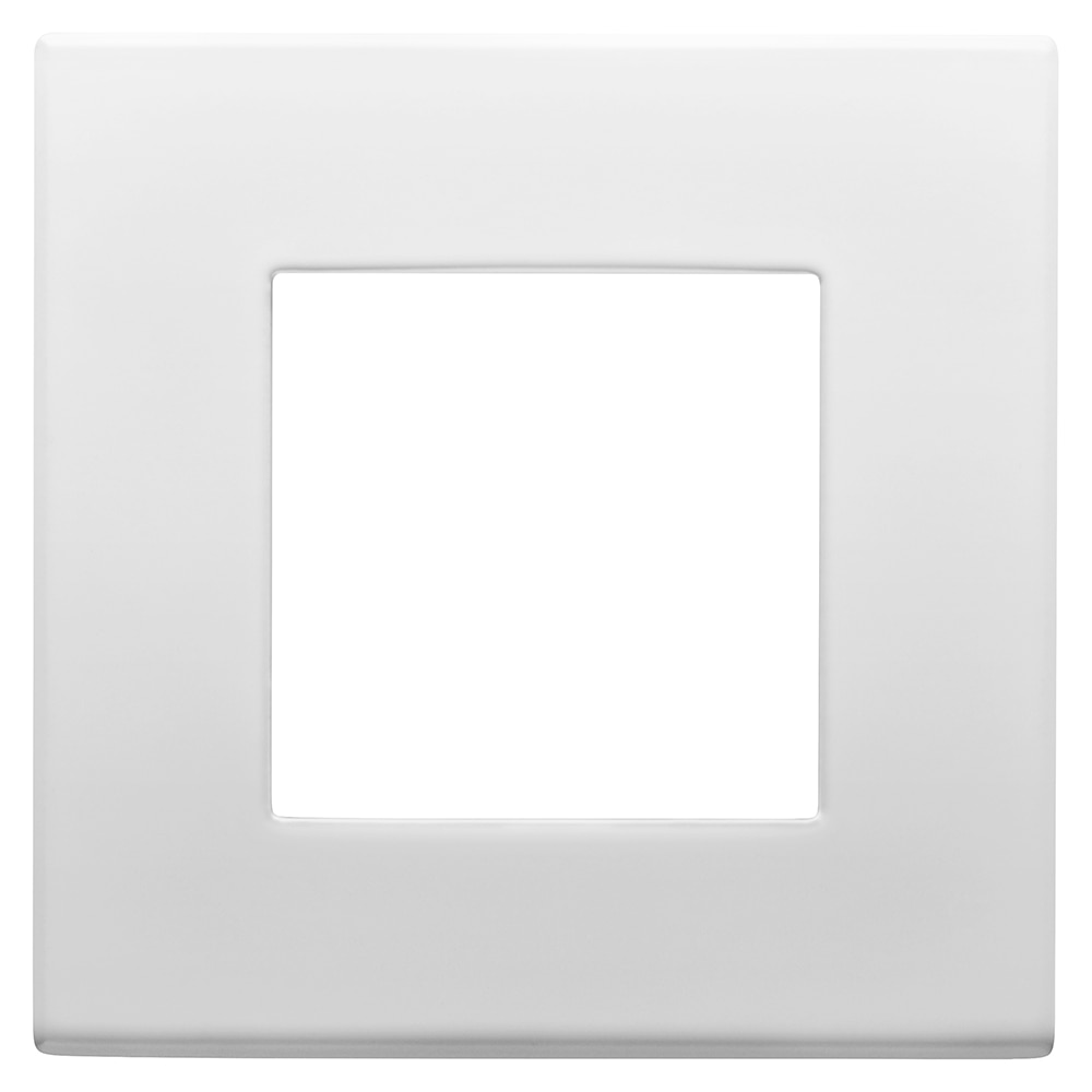 Rama GEWISS Dahlia, 2 posturi. alb