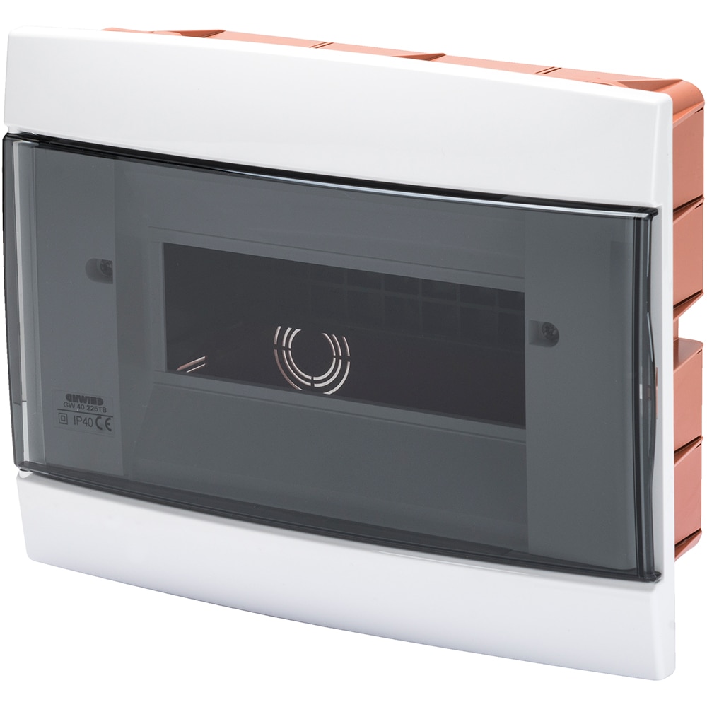 Tablou electric incastrat GEWISS GW40225TB, 8 module, IP40, alb