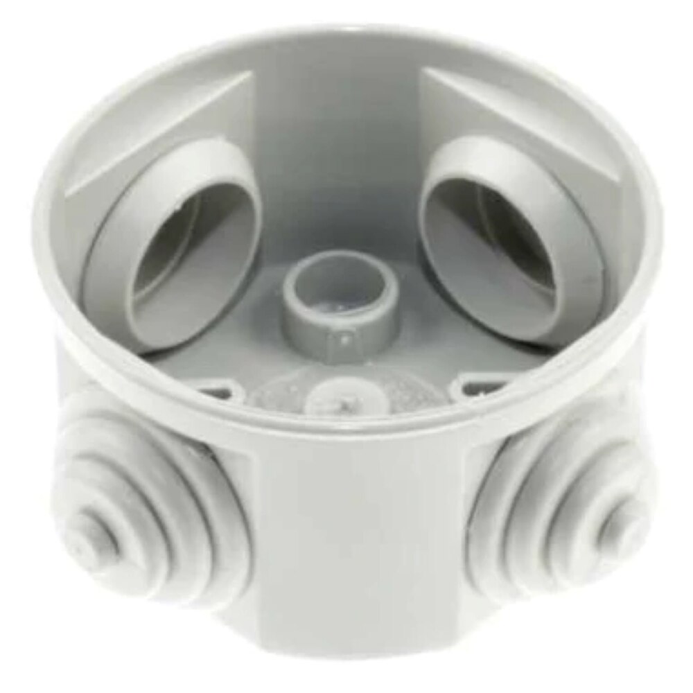 Doza GEWISS GW44001, 4 posturi, IP44, alb