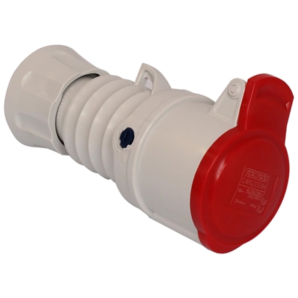 Priza GEWISS GW62009H, IP44, 16A, 400 V, gri