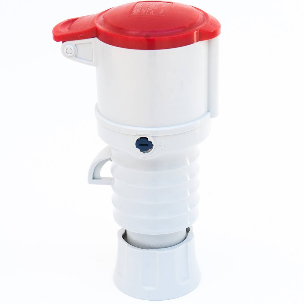 Priza GEWISS GW62020H, IP44, 32A, 400 V, gri