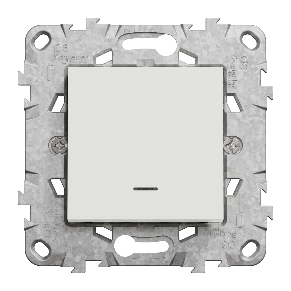 Intrerupator SCHNEIDER NU520118NZ, incastrat, 10A, IP20, alb