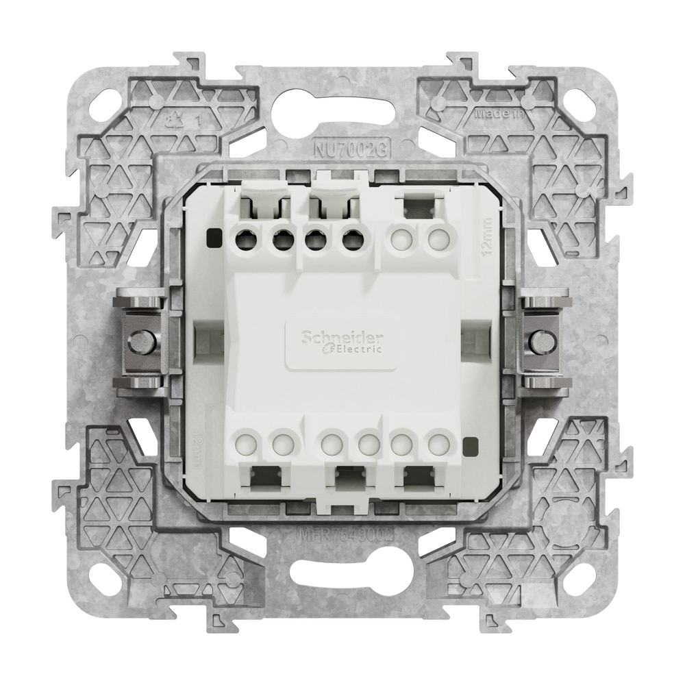 Intrerupator SCHNEIDER NU520118NZ, incastrat, 10A, IP20, alb