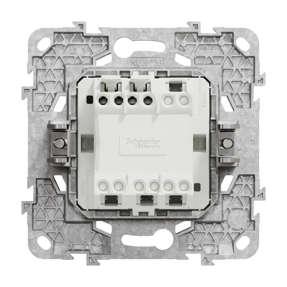 Intrerupator SCHNEIDER NU520118Z, incastrat, 10A, IP20, alb
