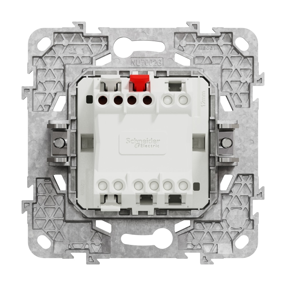 Intrerupator cap-scara SCHNEIDER NU520318NZ, incastrat, 10A, IP20, alb
