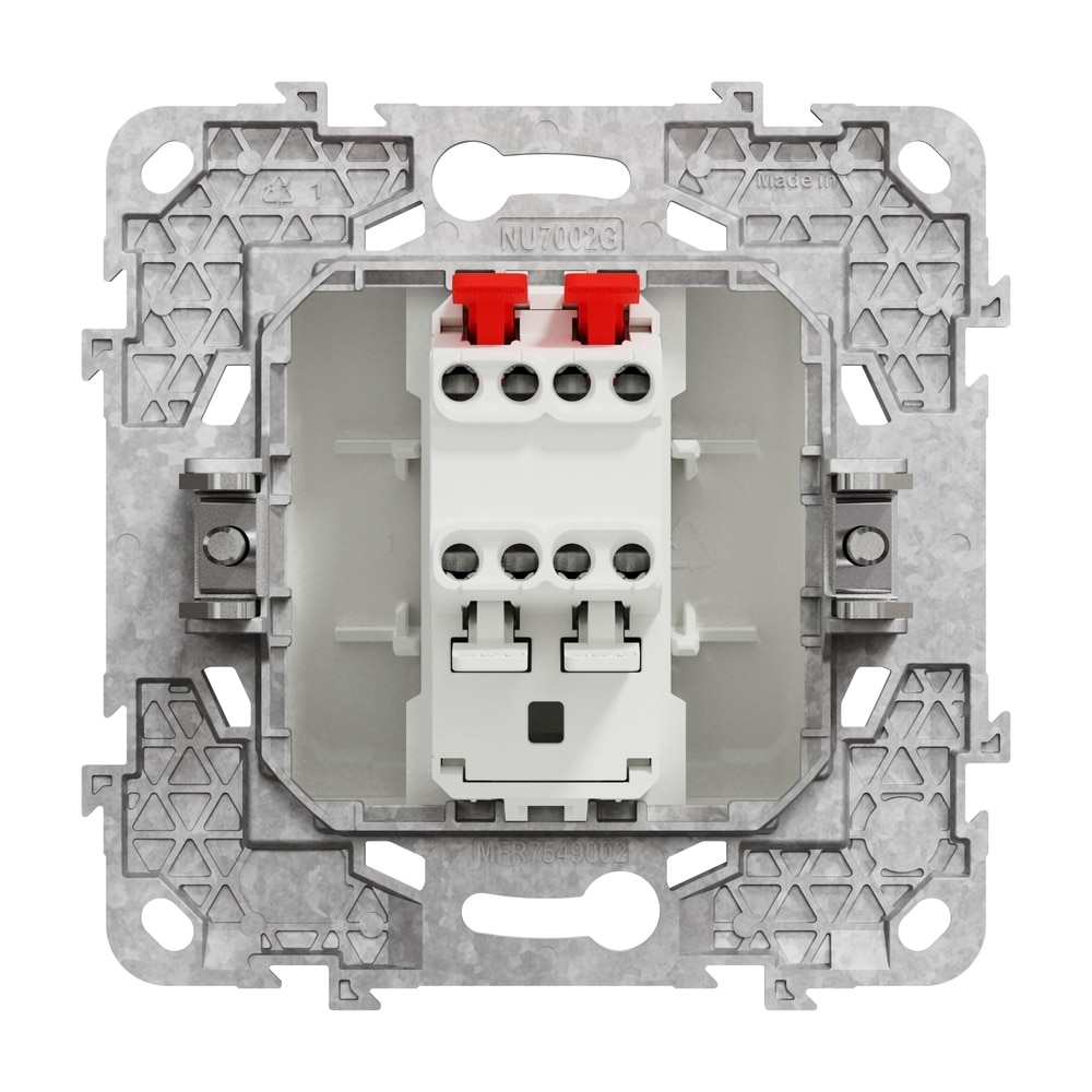 Intrerupator cruce SCHNEIDER NU520518Z, incastrat, 10A, IP20, alb