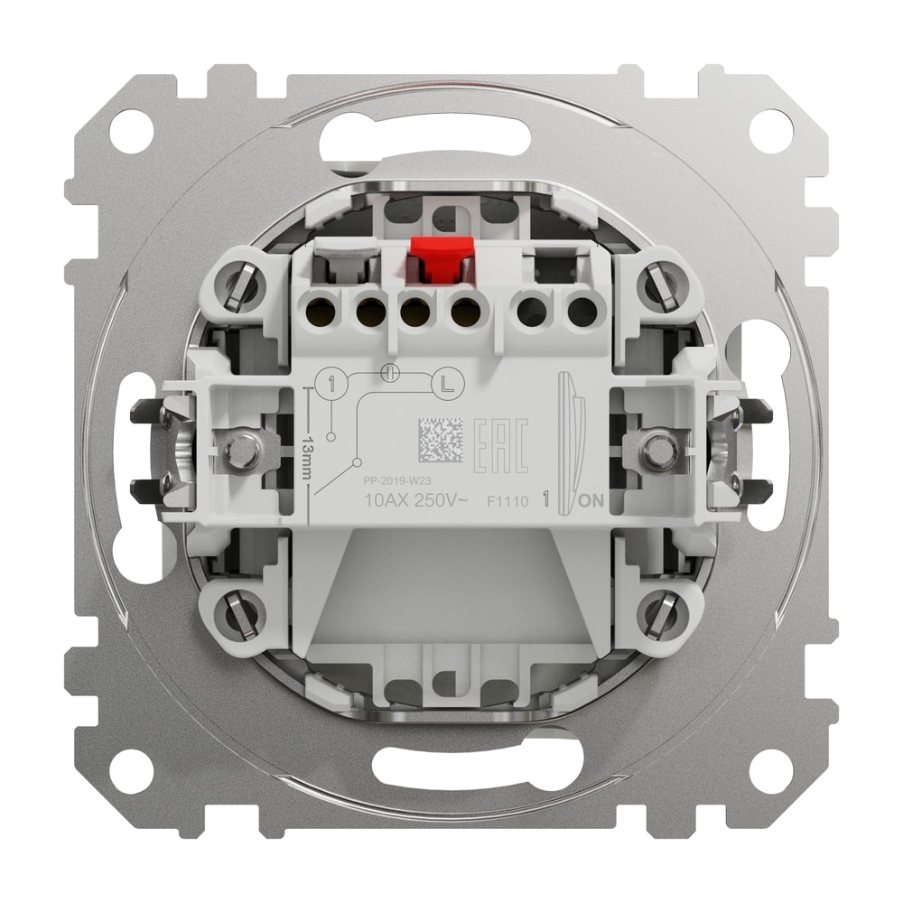 Intrerupator SCHNEIDER SDD111101, incastrat, 10A, IP20, alb