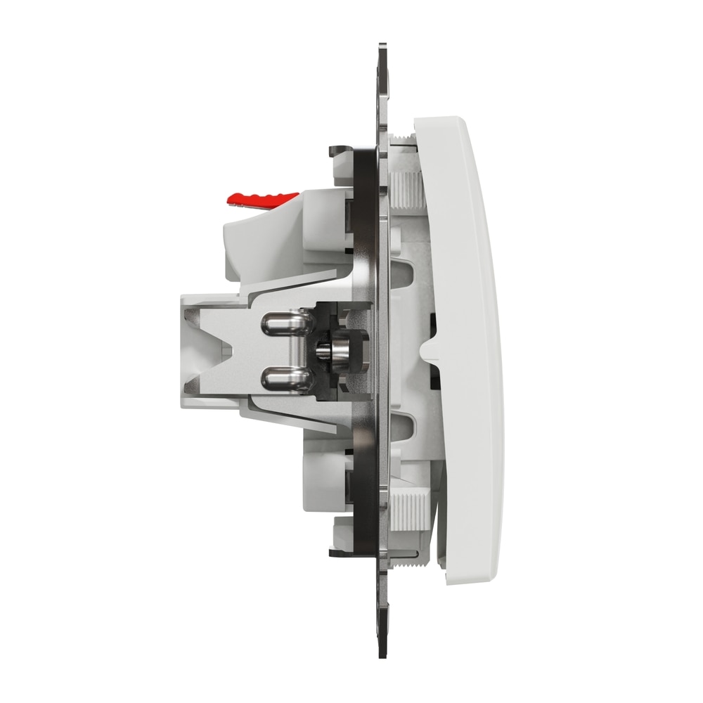 Intrerupator SCHNEIDER SDD111101, incastrat, 10A, IP20, alb