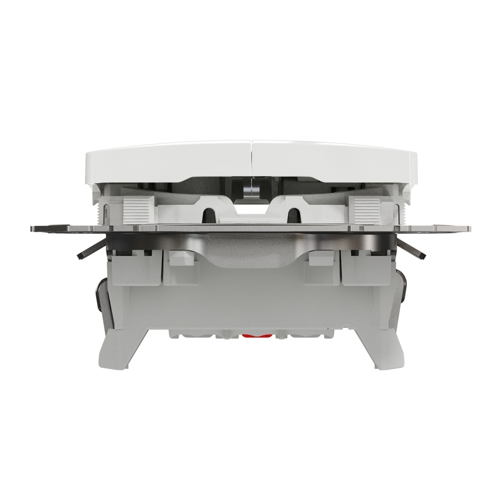 Intrerupator dublu SCHNEIDER SDD111105, incastrat, 10A, IP20, alb