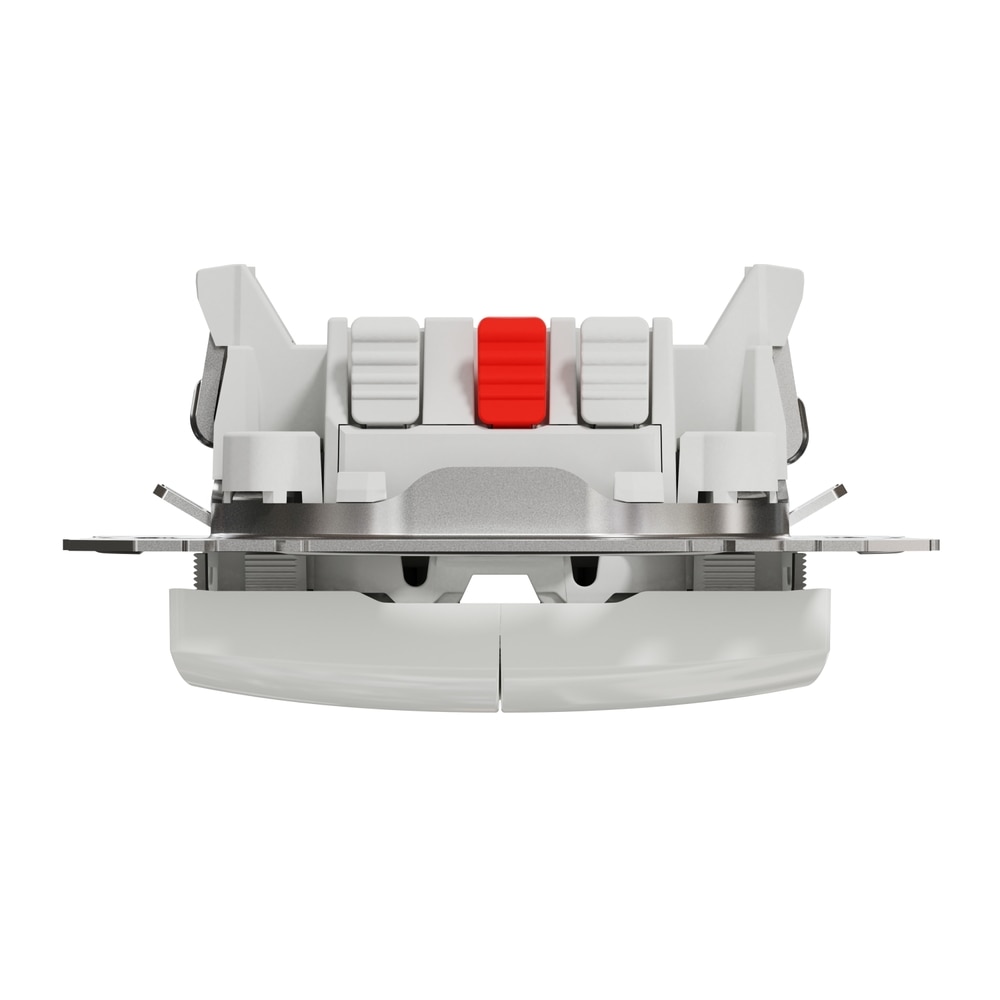 Intrerupator dublu SCHNEIDER SDD111105, incastrat, 10A, IP20, alb