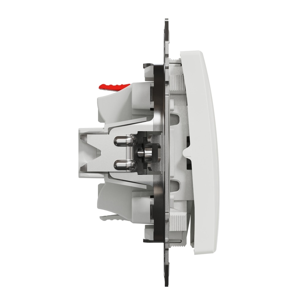 Intrerupator cap-scara SCHNEIDER SDD111106, incastrat, 10A, IP20, alb