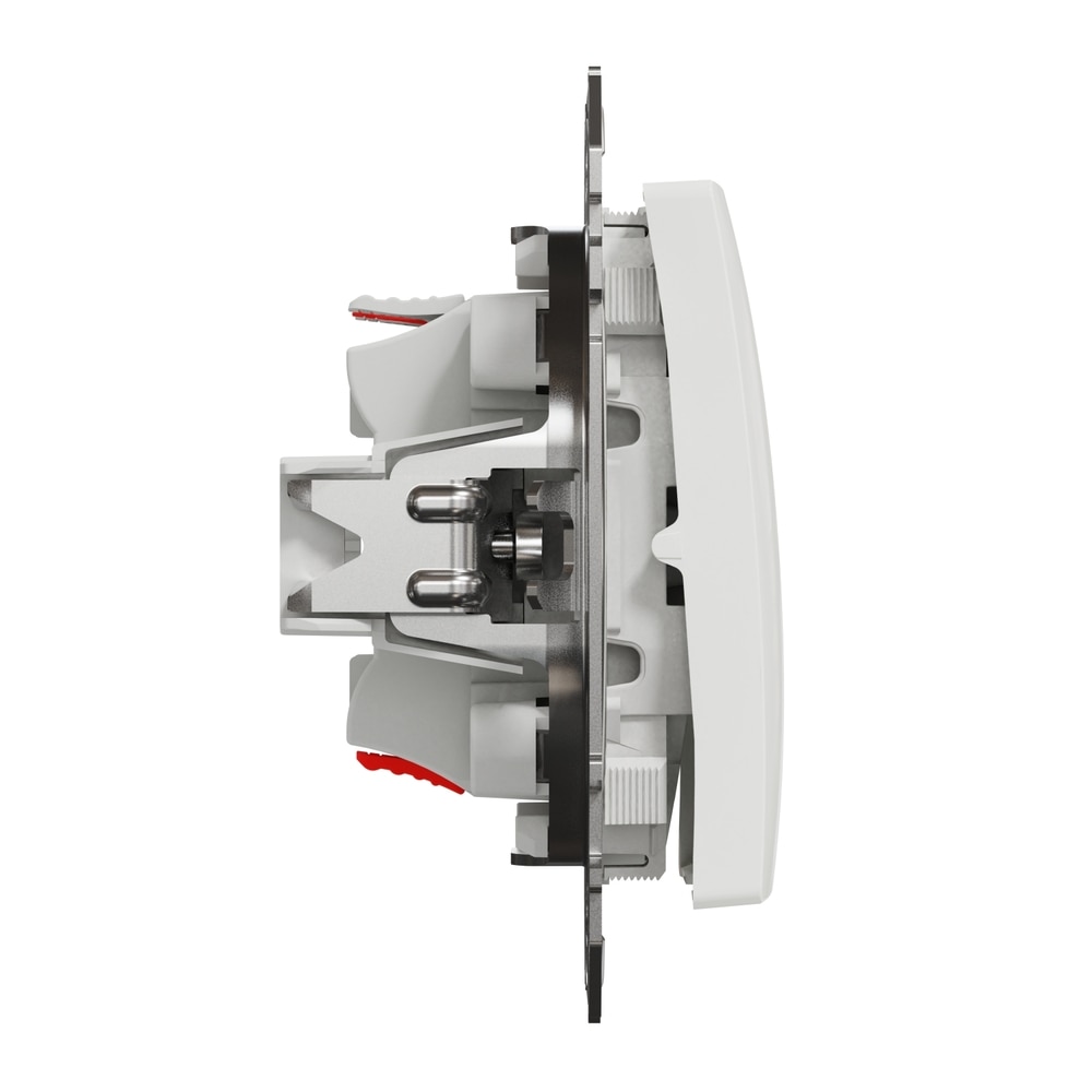 Intrerupator cruce SCHNEIDER SDD111107, incastrat, 10A, IP20, alb
