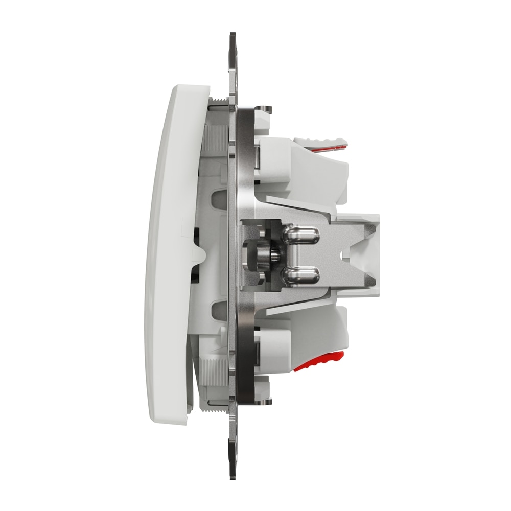 Intrerupator cruce SCHNEIDER SDD111107, incastrat, 10A, IP20, alb
