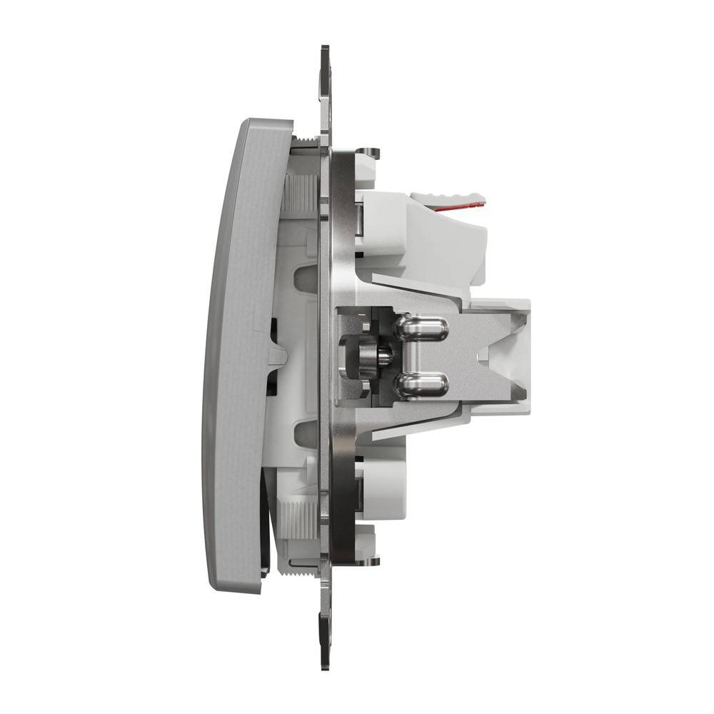 Intrerupator SCHNEIDER SDD113101, incastrat, 10A, IP20, aluminiu