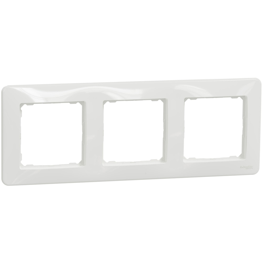 Rama SCHNEIDER Sedna Design, tripla, alb