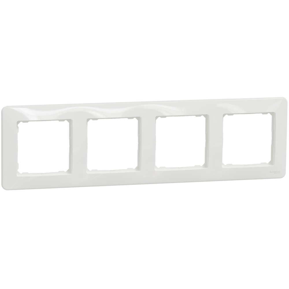 Rama SCHNEIDER Sedna Design, 4 posturi, alb