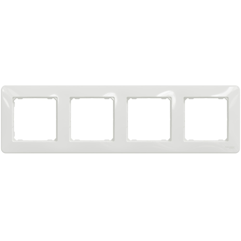 Rama SCHNEIDER Sedna Design, 4 posturi, alb